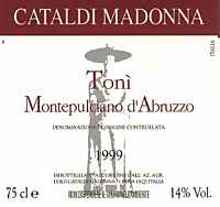 Montepulciano d'Abruzzo Ton 2000, Cataldi Madonna (Italy)