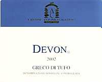 Greco di Tufo Devon 2002, Antonio Caggiano (Italy)