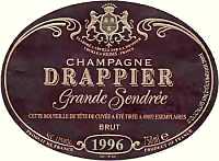 Champagne Grande Sendre Brut 1996, Drappier (Francia)