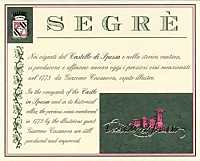 Collio Sauvignon Segr 2003, Castello di Spessa (Italy)