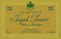 Champagne Cuve Royale Millesime 1996, Joseph Perrier (France)