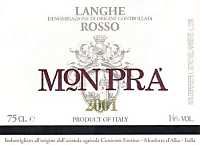 Langhe Rosso Monpr 2001, Conterno Fantino (Italy)