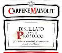 Distillato d'Uva di Prosecco, Carpen Malvolti (Veneto, Italy)
