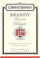 Brandy Riserva di Famiglia 15 Anni, Carpen Malvolti (Veneto, Italy)