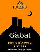 Gbal Nero d'Avola 2004, Fazio (Sicilia, Italia)