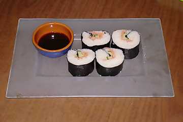 Makizushi, uno dei tipi di sushi pi celebri della cucina giapponese