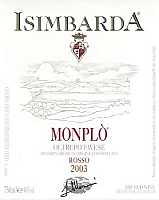 Oltrepo Pavese Rosso Monpl 2003, Isimbarda (Lombardia, Italia)