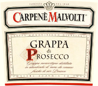 Grappa di Prosecco, Carpen Malvolti (Veneto, Italy)