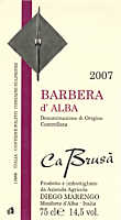 Barbera d'Alba 2007, Ca' Brus (Piemonte, Italia)