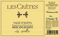 Valle d'Aosta Moscato Passito Les Abeilles 2008, Les Crtes (Valle d'Aoste, Italy)