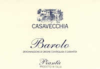 Barolo Piant 2006, Casavecchia (Piedmont, Italy)