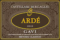 Gavi Spumante Metodo Classico Ard 2010, Castellari Bergaglio (Piemonte, Italia)