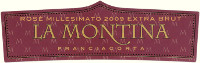 Franciacorta Ros Extra Brut Millesimato 2009, La Montina (Lombardy, Italy)
