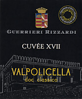 Valpolicella Classico Cuve XVII 2019, Guerrieri Rizzardi (Veneto, Italia)