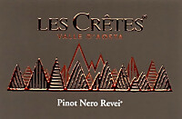 Valle d'Aosta Pinot Nero Revei 2017, Les Crtes (Valle d'Aoste, Italy)