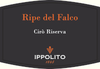 Cir Rosso Classico Superiore Riserva Ripe del Falco 2013, Ippolito (Calabria, Italia)
