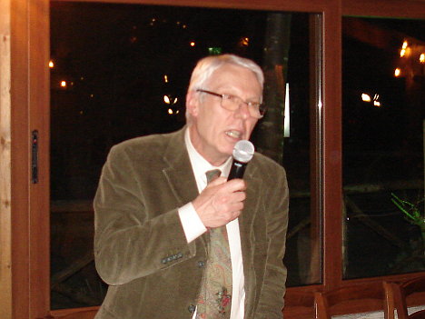 Il dott. Giovanni Panizzi durante uno dei suoi interventi