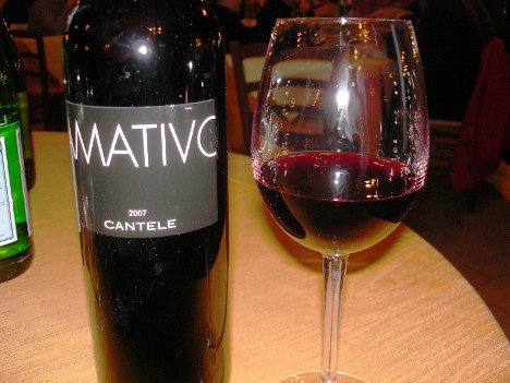 Amativo 2007: uno dei vini rossi bandiera di Cantele