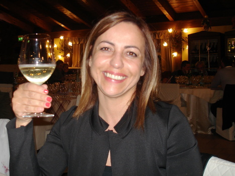 Sonya Zanolla con la Cuve del Fondatore Graziano Merotto