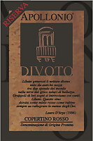 Copertino Rosso Riserva Divoto 2013, Apollonio (Apulia, Italy)