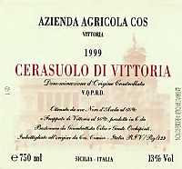 Cerasuolo di Vittoria 2003, COS (Italy)