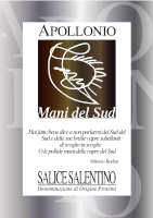 Salice Salentino Rosso Mani del Sud 2021, Apollonio (Italy)