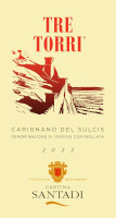 Carignano del Sulcis Rosato Tre Torri 2022, Santadi (Italia)