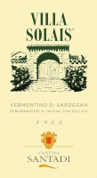 Vermentino di Sardegna Villa Solais 2022, Santadi (Italy)